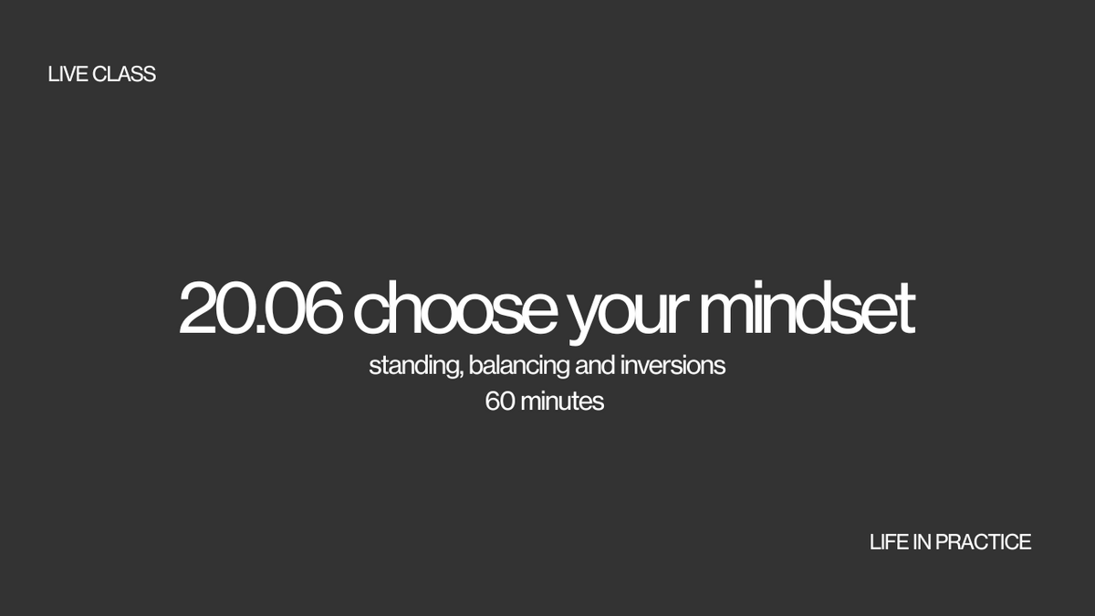 20.06 choose your mindset