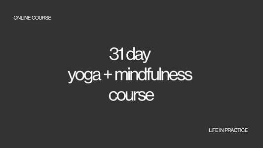 yoga + mindfulness course