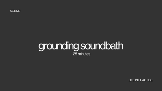 grounding soundbath