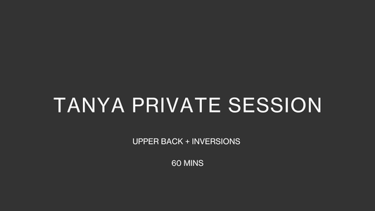 Tanya private session 31/07/2026